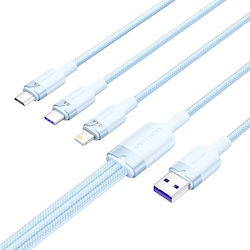 Vention USB to Lightning / Type-C / micro USB Cable 1.5m CTRLG