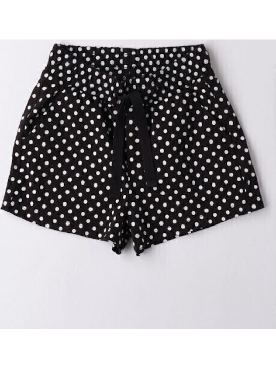 iDO Kids' Shorts/Bermudas Fabric black-white