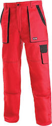Pantaloni De Lucru Roșii