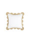 Nima Perna De Canapea Sage Din 100% Bumbac Alb 45x45cm