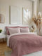 Nima Nala Wild Κουβερλί Μονό Microfiber Dusty Pink / Apple Ροζ, Σάπιο Μήλο 160x240cm