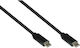 Good Connections USB 3.1 Cable USB-C male - USB-C PD Μαύρο 0.2m GC-M0111