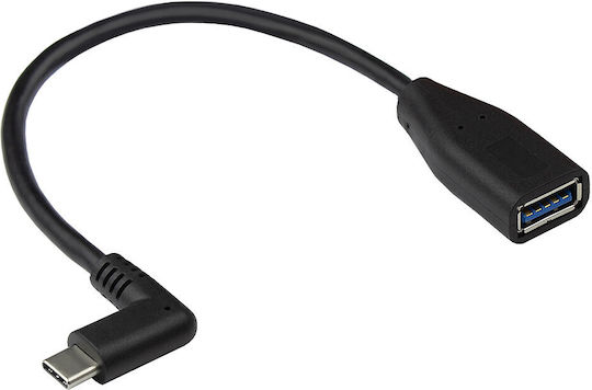 Good Connections USB 3.2 Cable USB-C male - USB-A female Μαύρο 0.1m 2811-OTGW