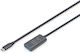 Digitus USB 3.2 Cable USB-C male - USB-A female Black 5m (DA-73110)