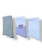Babydom Kids' Socks Lilac, White, Grey 3 Pairs