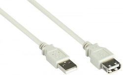 Good Connections 2511-OF2 USB 2.0 USB-A Male to USB-A Female Gray 1.8m