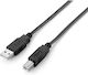Equip USB 2.0 Cable USB-A male - USB-B male Μαύρο 2m 128864