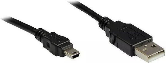 Good Connections USB 2.0 Kabel USB-A-Stecker - Mini-USB-A-Stecker Schwarz 0.15m 3310-AM01