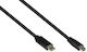 Good Connections Braided USB 2.0 Cable USB-C male - mini USB-A Black 0.3m (3310-CM003)
