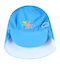 Energiers Kids' Hat Jockey Fabric Sunscreen Turquoise