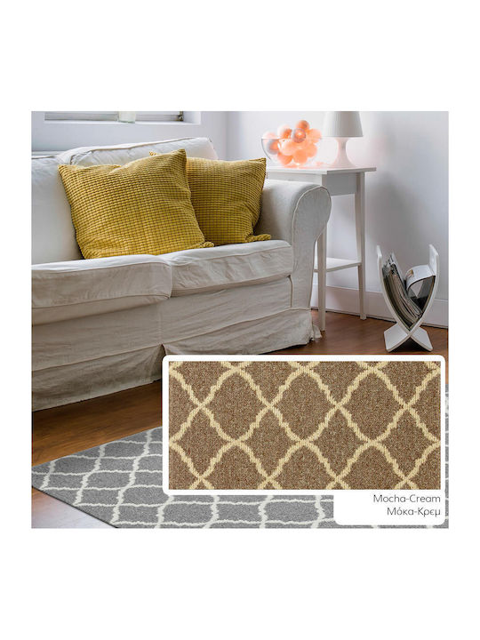 Nikotex Carpets Teppich Moka Creme Breite 80cm Zuschnitt nach Maß