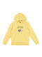 Kinder-Sweatshirt mit Kapuze Yellow
