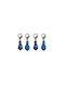 Woofmoda Blau Transparente Augen Träne 0000005431