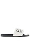 Men's White Slides
