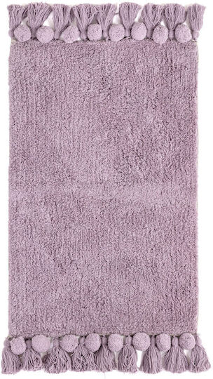Nima Badematte Baumwolle Rechteckig Fresh Pale Mauve 50x80cm