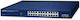 Planet Technology Managed L2 PoE+ Switch with 24 Gigabit (1Gbps) Ethernet Ports and 2 SFP Ports