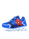 Kids Sneakers with Scratch & Lights Blue