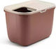 Savic Hop-in Cat Basin Red L58 x W39 x H39cm