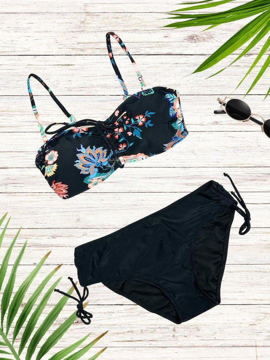 Acqualina Clothing Комплект Бански Черен