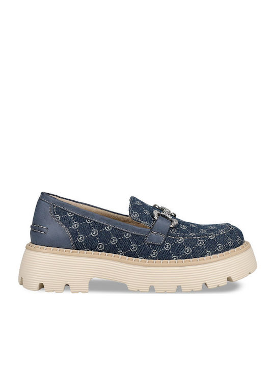 Women's Loafers in Blue Color