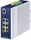 Planet Technology TSN-5225-4T2S Managed L2 Switch με 4 Θύρες Gigabit (1Gbps) Ethernet και 2 SFP Θύρες