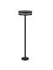 GBC Metall Tischlampe LED mit Schwarz Schirm und Basis