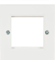 Av Link Wall Plate Frame Single 2 Modules 122.500uk