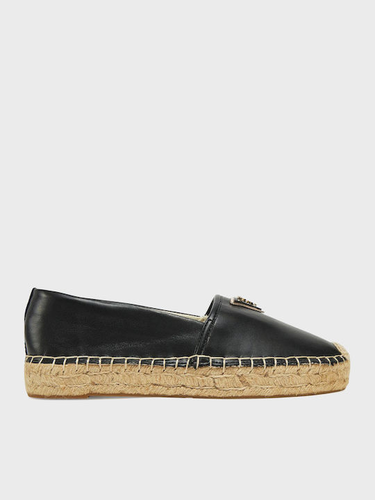 Guess Women's Leather Espadrilles Black