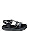 Women's Flat Sandals Anatomic in Black Color