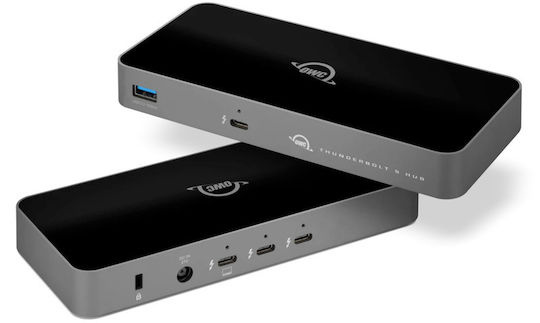 OWC Thunderbolt 5 Докинг станция с PD Черен (OWCTB5HUB5PF)