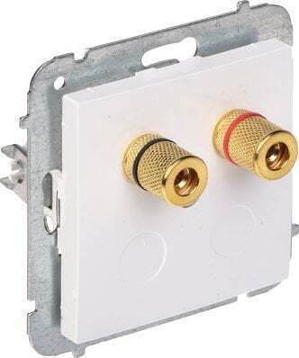 Santra 1x Speaker Socket Without Flush-mounting Frame White 4157-10