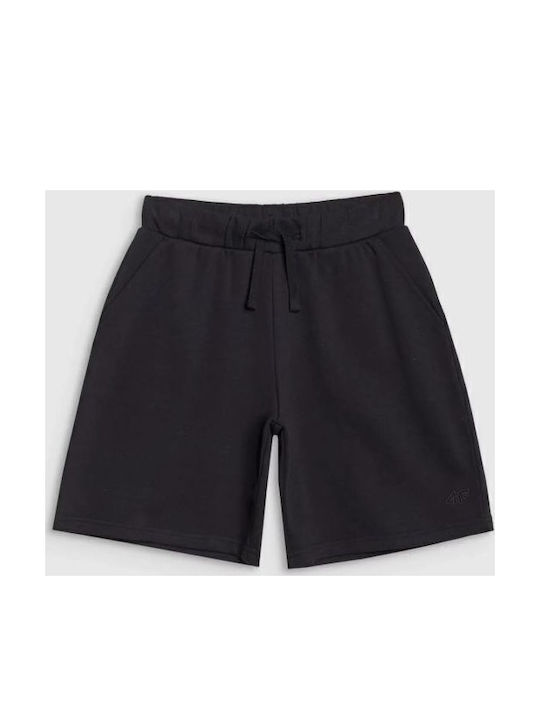 4F Sportliche Kinder-Shorts/Bermudas Schwarz