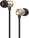 Leewello Ej-077 În ureche Handsfree cu două căști cu mufă 3.5mm Negru