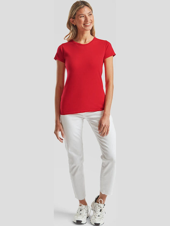 Fruit of the Loom Iconic Femeiesc red