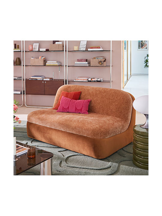 Ventis Двуместен Диван Кадифен Кадифе Котле 146x76x100см