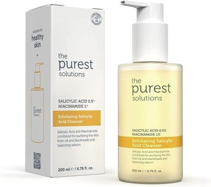 The Purest Solutions Exfoliating Salicylic Acid Υγρό Καθαρισμού Προσώπου 200ml