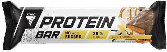 Trec Protein Bar Блокче с 26% Протеин & Вкус Vanilla Caramel 48гр