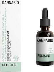 KannaBio Restore Σταγόνες 500mg με 5% CBD & με 5% CBG 10ml KannaBio Restore Σταγόνες 500mg με 5% CBD & με 5% CBG 10ml