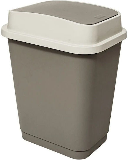 Atmosphera Waste Bin Waste Plastic Gray 25lt 1pcs