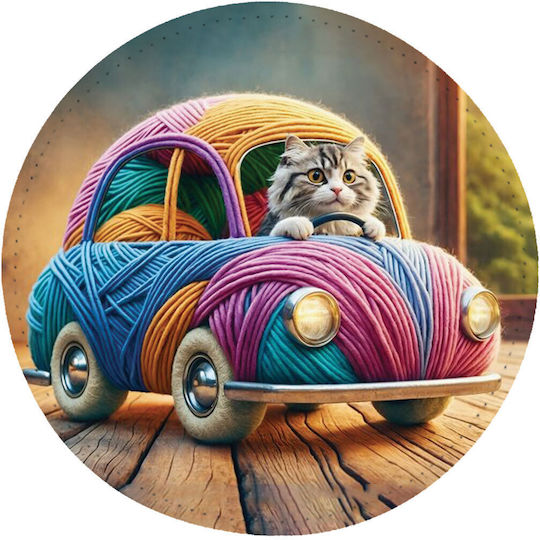 Coaster Personalized Various Materials Cat Lover Plastic