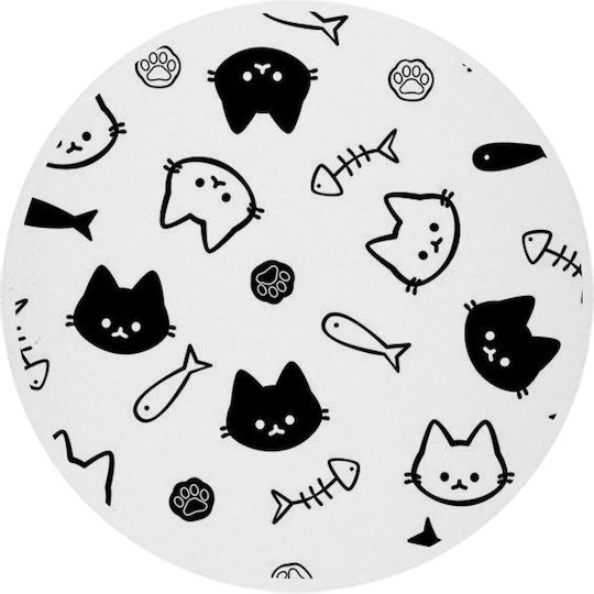Coaster Personalized Various Materials Cat Lover Leather