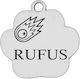 Персонализирани идентификационни медальони за домашни любимци Rufus