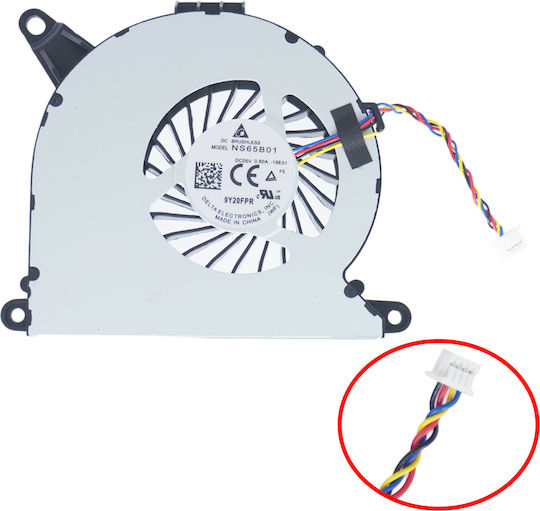 Ανεμιστηράκι Laptop Cpu Cooling Fan Nuc10 I3 I5 I7 Nuc10i3fnh Nuc10i3fnk Nuc10i5fnh Nuc10i5fnk Nuc10i7fnk Nuc10i7fnh Ns65b01 4 Pin Κωδ 80474