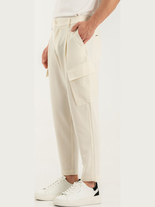 Vittorio Artist Elastic Men's Trousers in Strai...