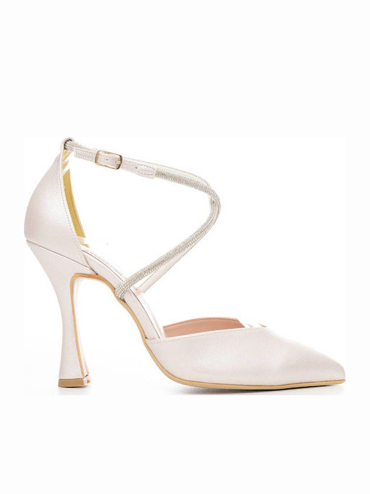 Pantofi cu toc cu Curea PEARL