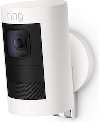 Ring Stick Up Cam IP Αδιάβροχη Κάμερα Wi-Fi Full HD 1080p