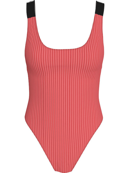 One-Piece Swimsuit Dazzling Coral
