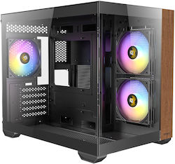 Antec CX600M RGB Gaming Mini Tower με Πλαϊνό Παράθυρο