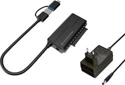 Conceptronic ABBY21B Αντάπτορας Μαύρος