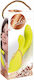 Julie Love Toys Δονητής Rabbit 20cm Κίτρινος